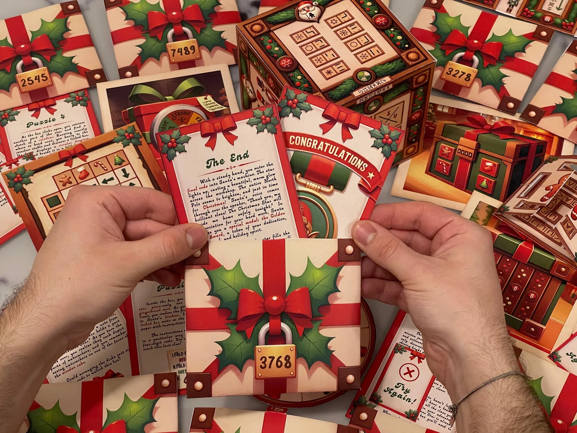 The Christmas Star Printable Escape Room DIY Christmas Escape Room At Home MysteryLocks The Christmas Star Printable Escape Room DIY Christmas Escape Room At Home MysteryLocks