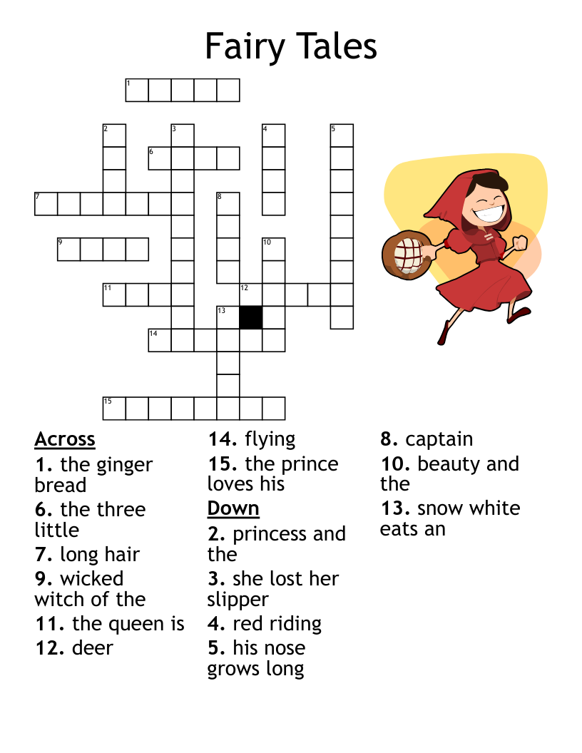 Grimm Crossword Puzzles Printable Grimm Crossword Puzzles Printable