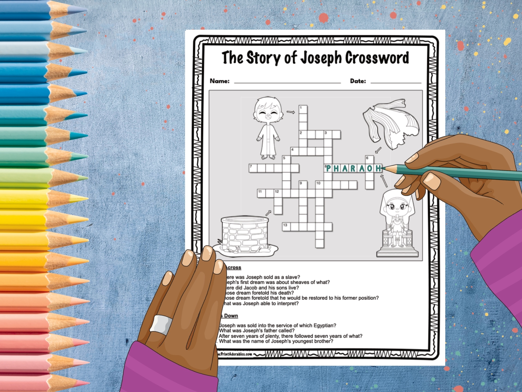 Joseph Crossword Puzzles Printable Joseph Crossword Puzzles Printable