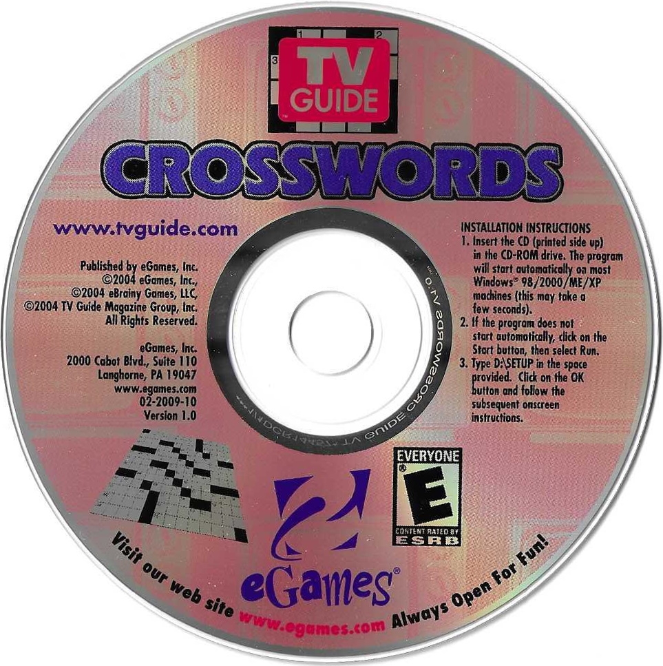 Tv Guide Printable Crossword Puzzles