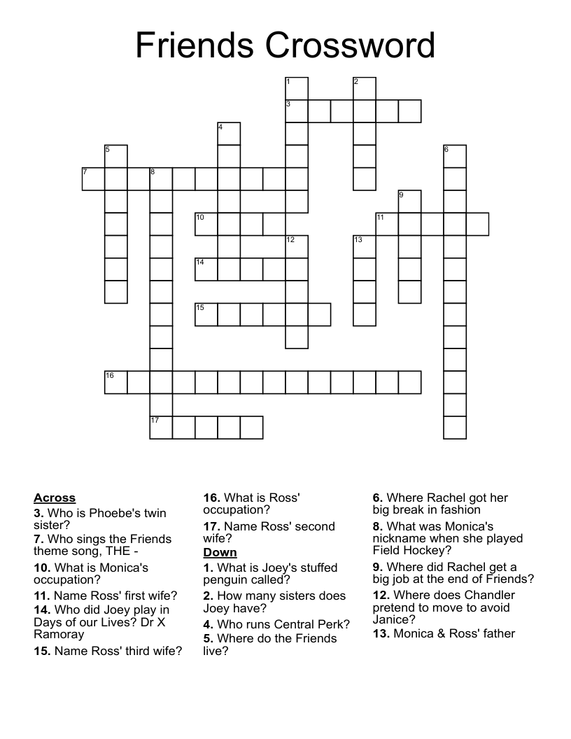 Best Printable Crossword Puzzles Best Printable Crossword Puzzles