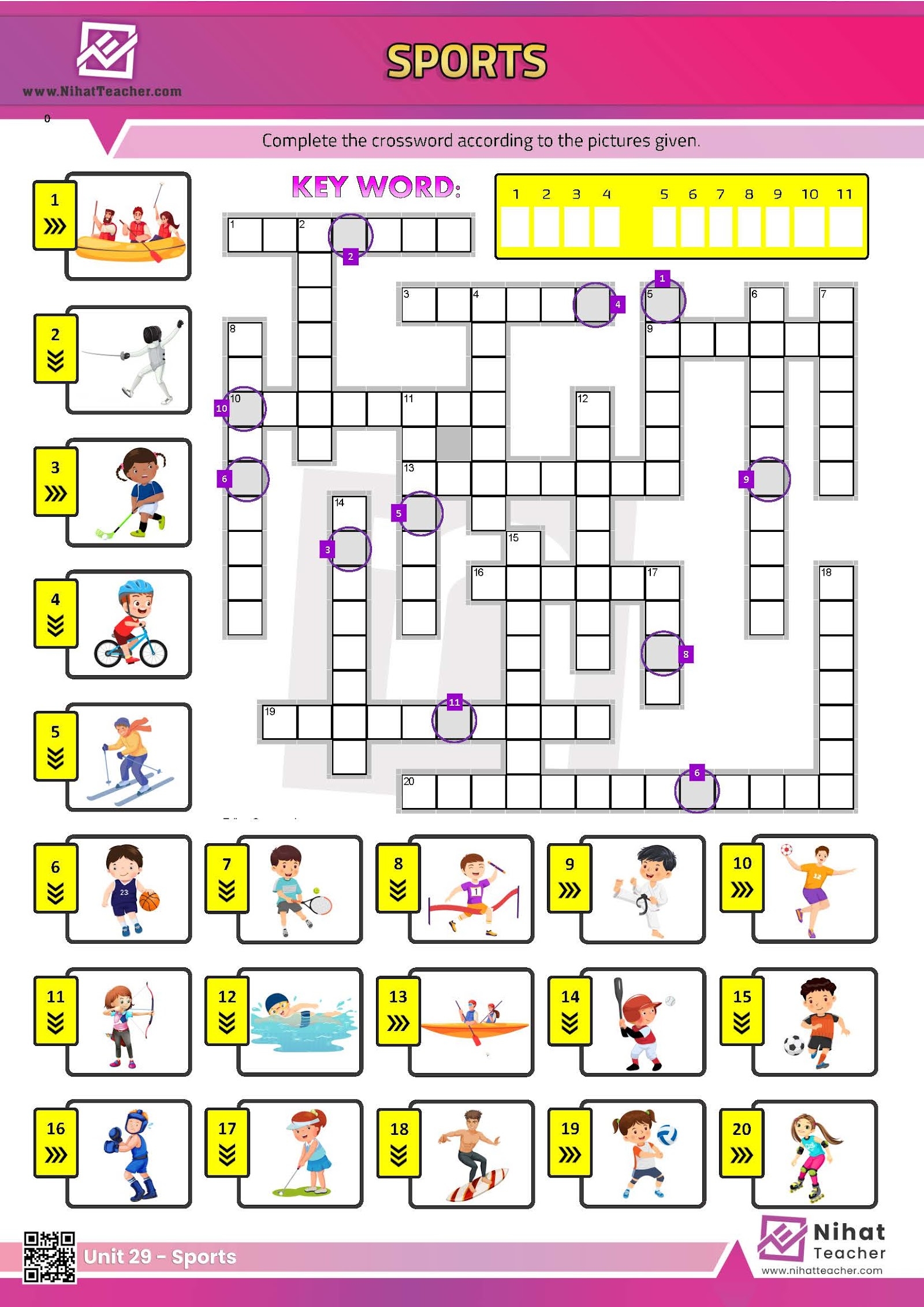 Free Printable Sports Crossword Puzzles Free Printable Sports Crossword Puzzles