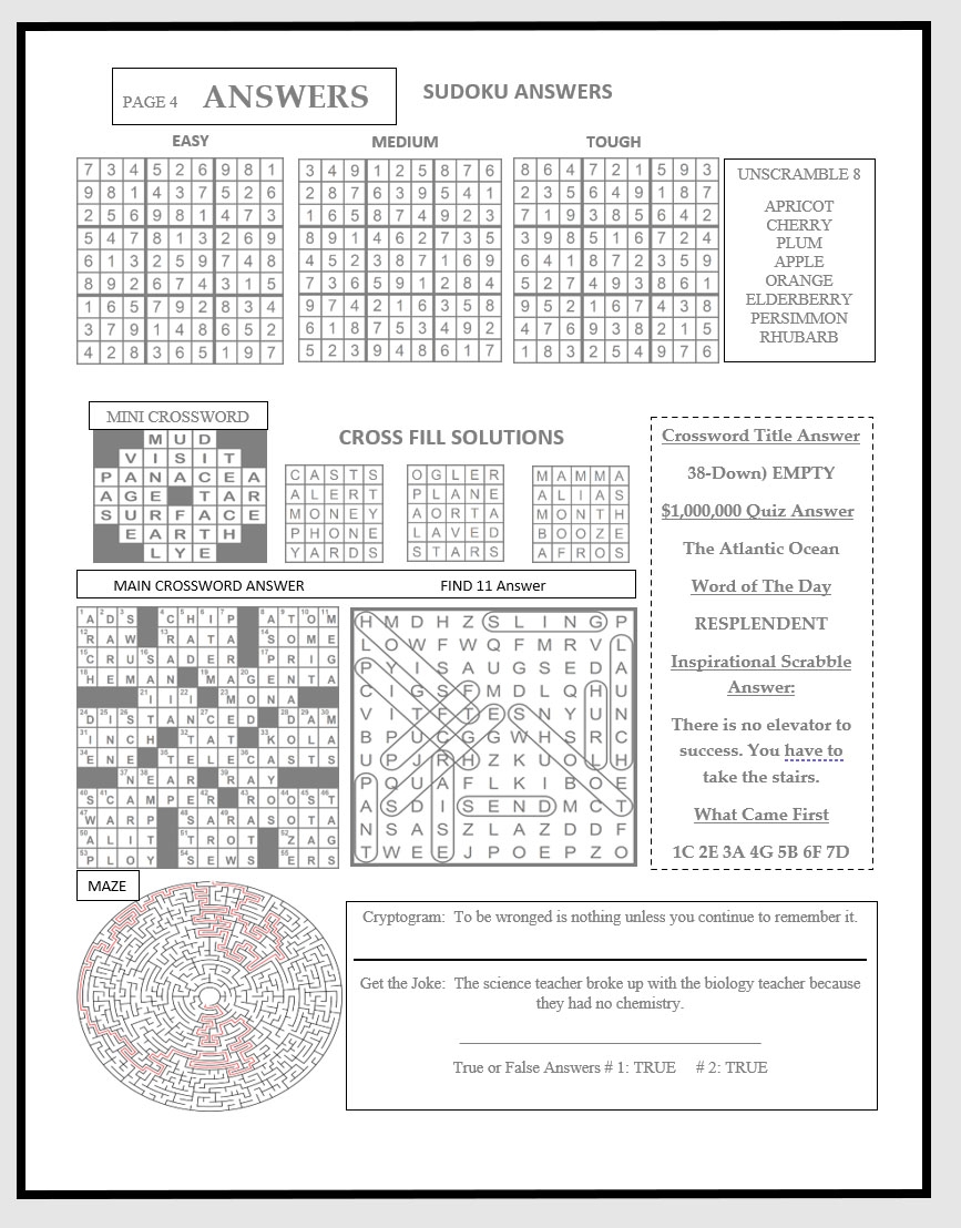 Universal Crosswords Editors 100 Favorite Puzzles Parker Worksheets Library