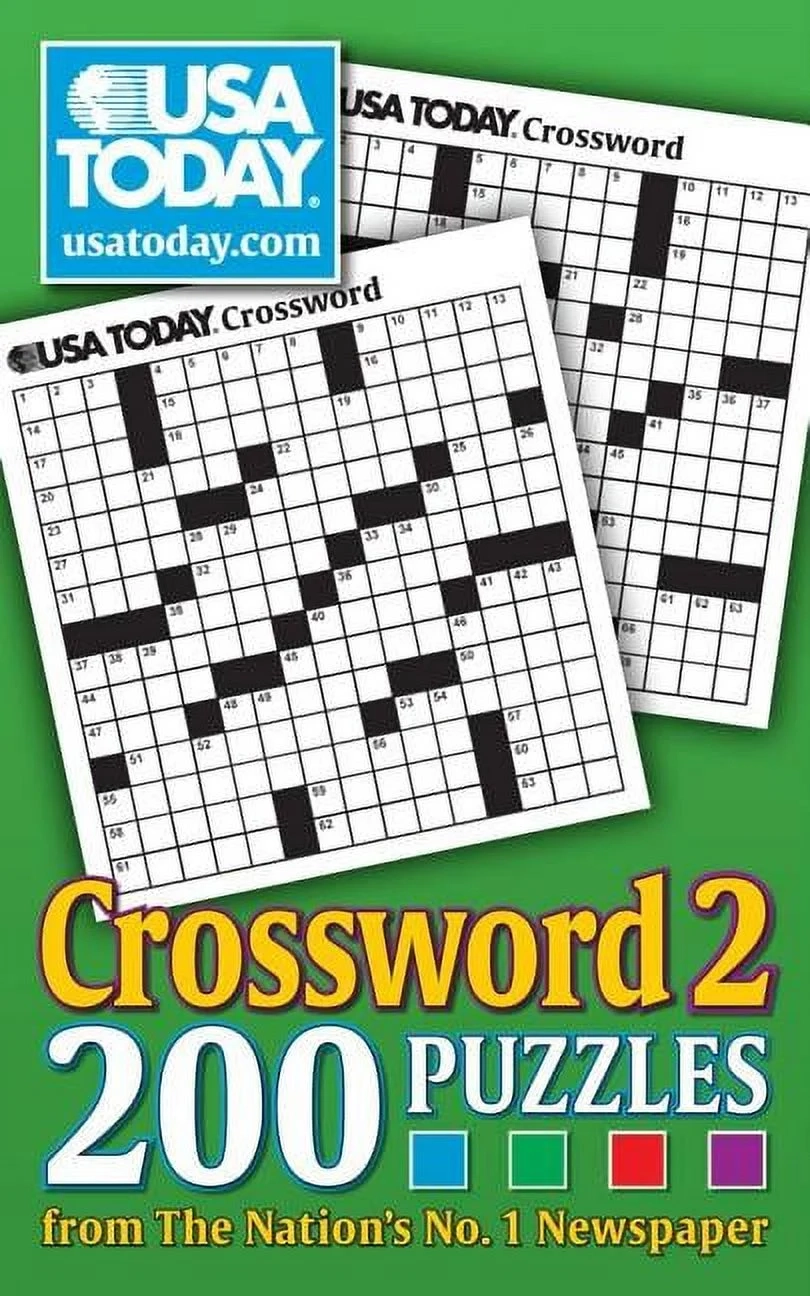USA Today Puzzles USA Today Crossword 2 200 Puzzles From The Nations No 1 Newspaper Book 17 Paperback Walmart USA Today Puzzles USA Today Crossword 2 200 Puzzles From The Nations No 1 Newspaper Book 17 Paperback Walmart