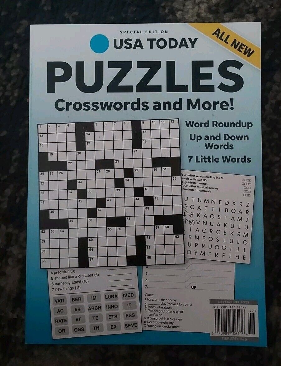 Usa Today Crossword Puzzles Printable Usa Today Crossword Puzzles Printable