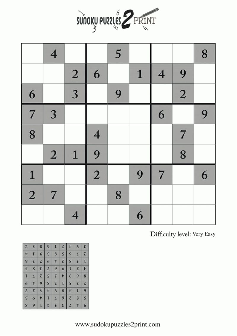 Sudoku Puzzles Printable Pdf With Answers