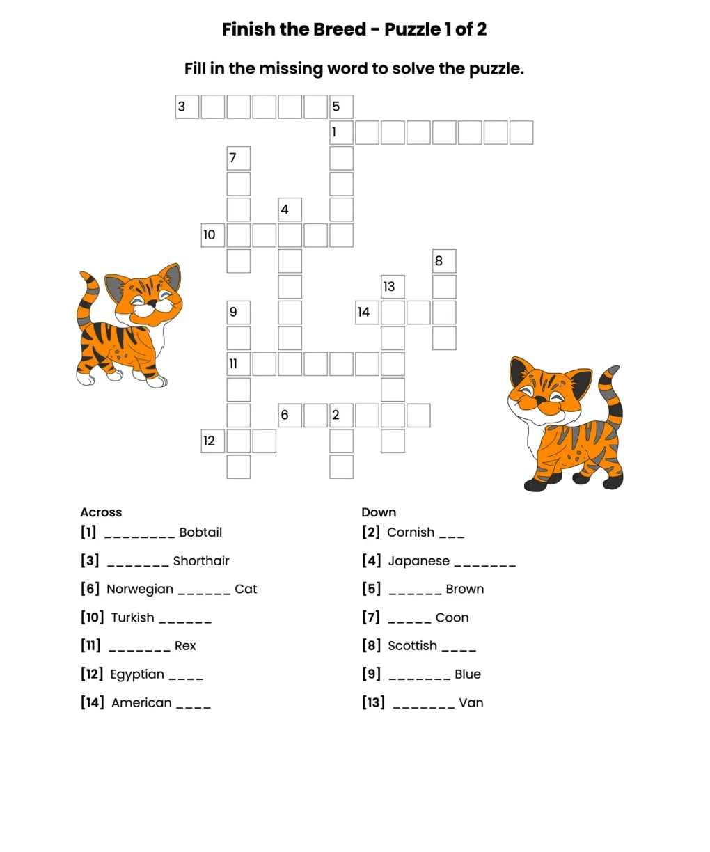Crossword Puzzles Printable With Answers Crossword Puzzles Printable With Answers