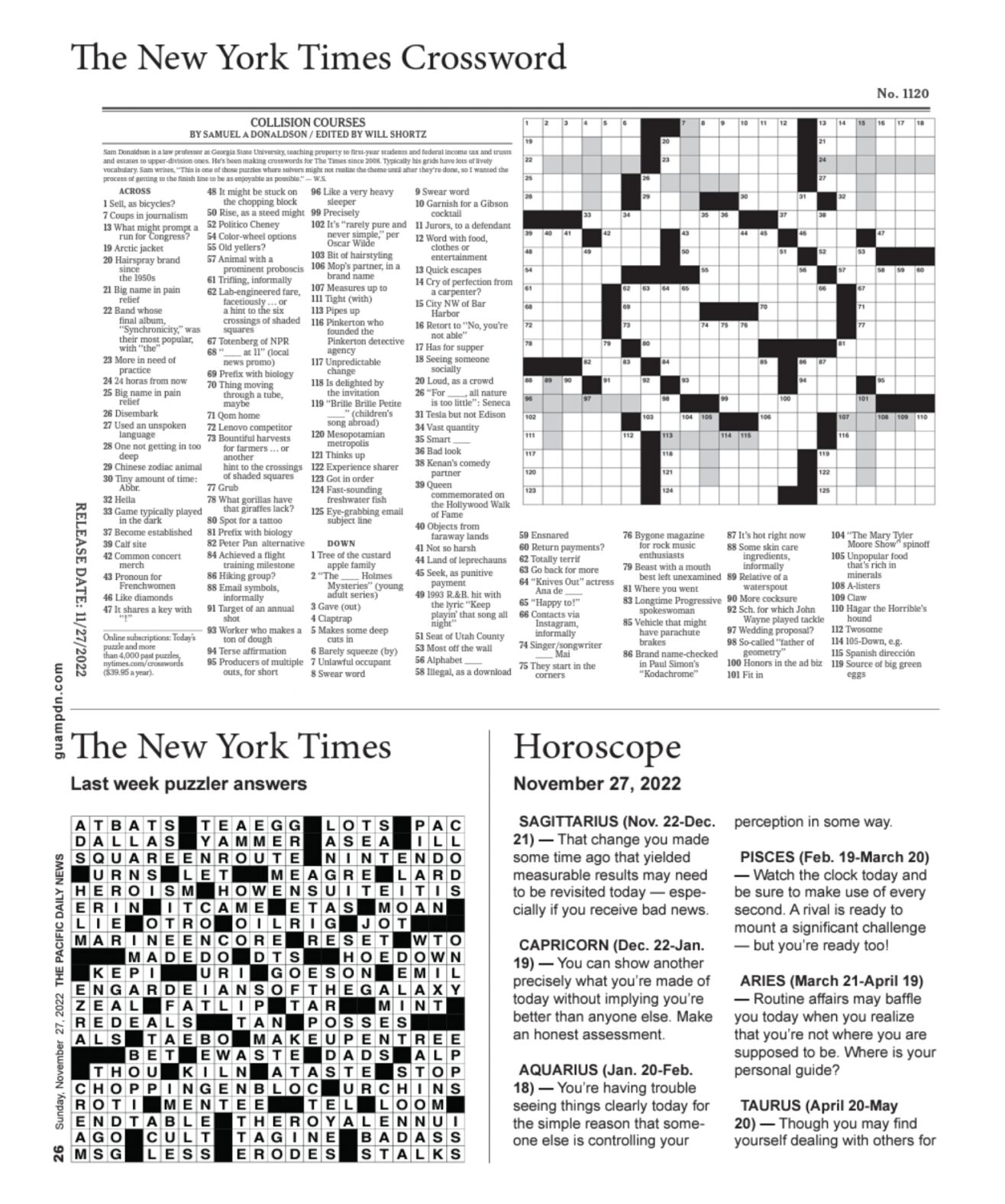 Where Are The Crossword Puzzles Where To Find Our Weekend Features Lifestyle Guampdn Where Are The Crossword Puzzles Where To Find Our Weekend Features Lifestyle Guampdn