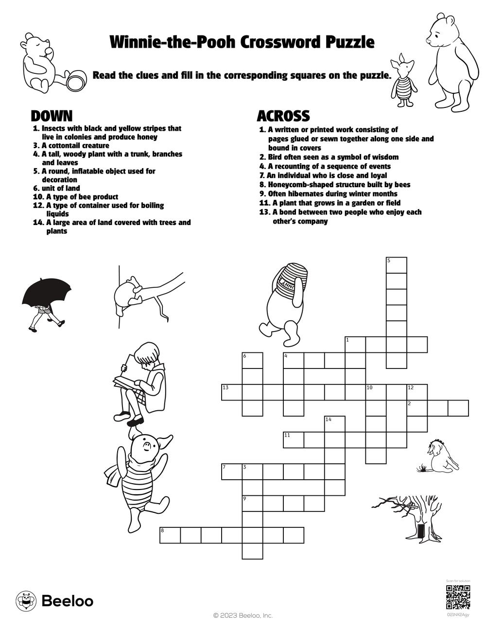 Crossword Puzzles Printable Disney Crossword Puzzles Printable Disney