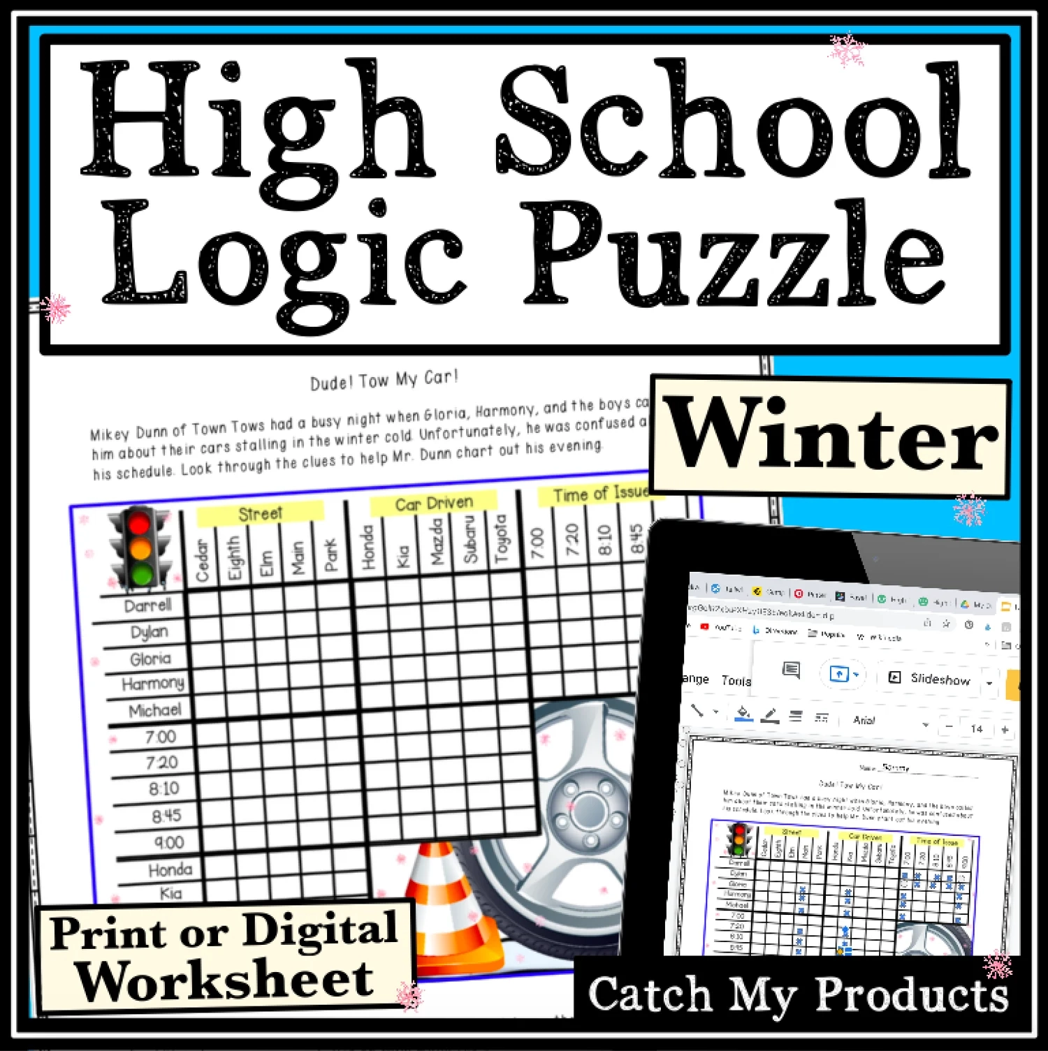 Winter Logic Puzzle For Exclusive High Winter Logic Puzzle For Exclusive High