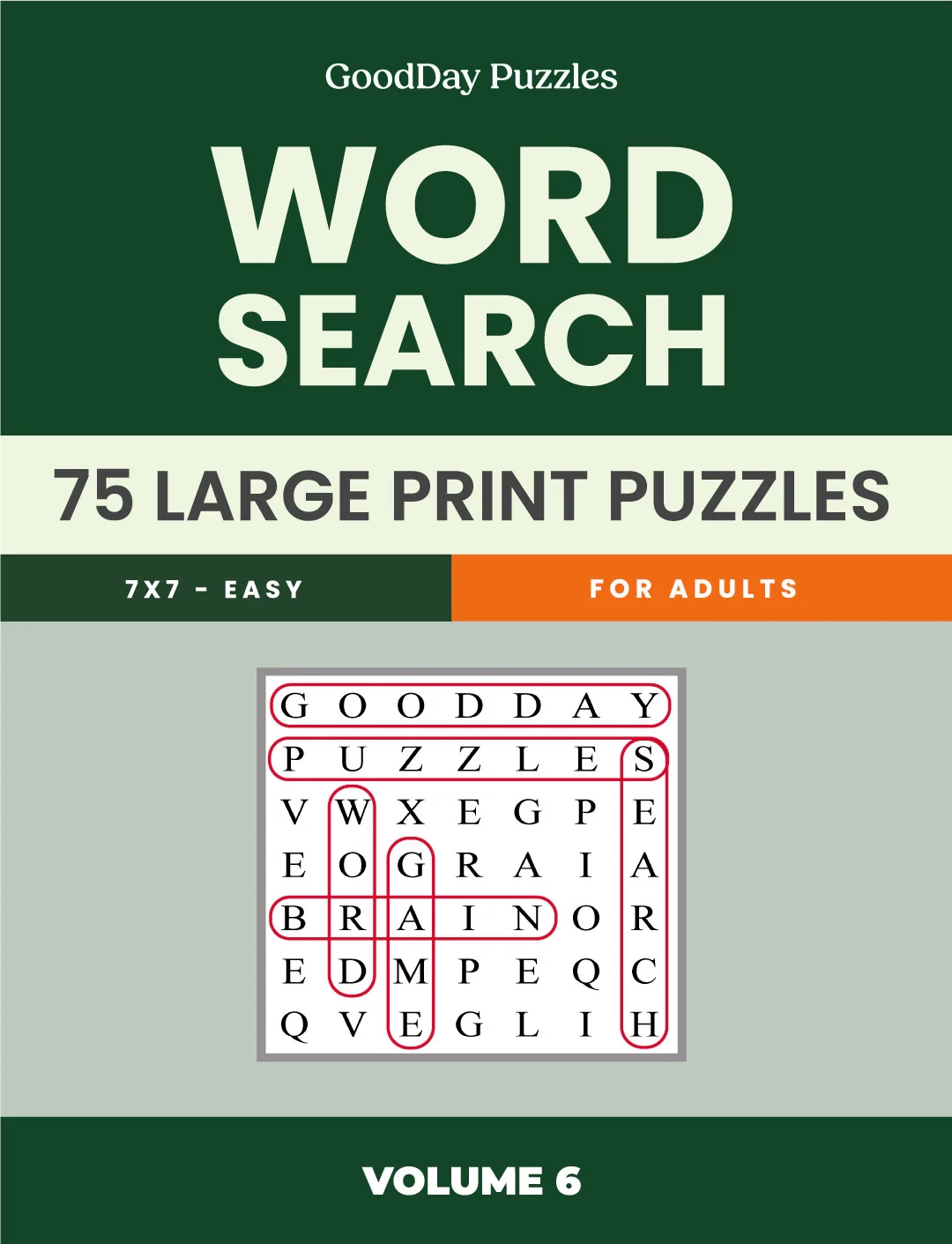 Word Search Easy 7x7 GoodDay Puzzles Word Search Easy 7x7 GoodDay Puzzles
