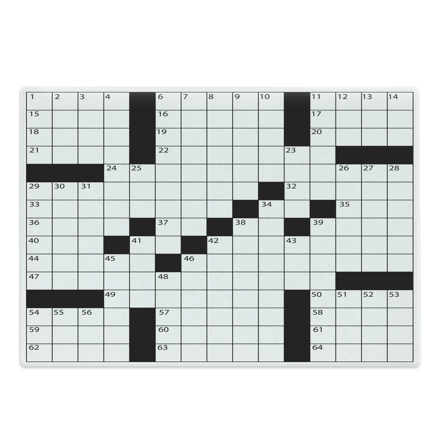Word Search Puzzle Cutting Board Blank Newspaper Style Crossword Theme Numbers In Word Grid Decorative Tempered Glass Cutting And Serving Board Small Size Black And White By Ambesonne Walmart Word Search Puzzle Cutting Board Blank Newspaper Style Crossword Theme Numbers In Word Grid Decorative Tempered Glass Cutting And Serving Board Small Size Black And White By Ambesonne Walmart