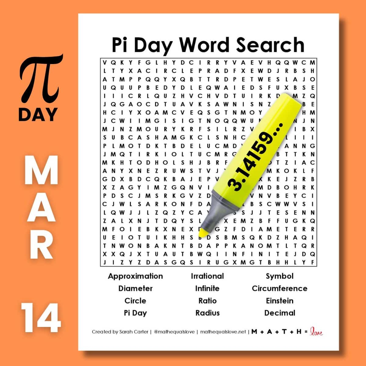 Word Searches Math Love Word Searches Math Love