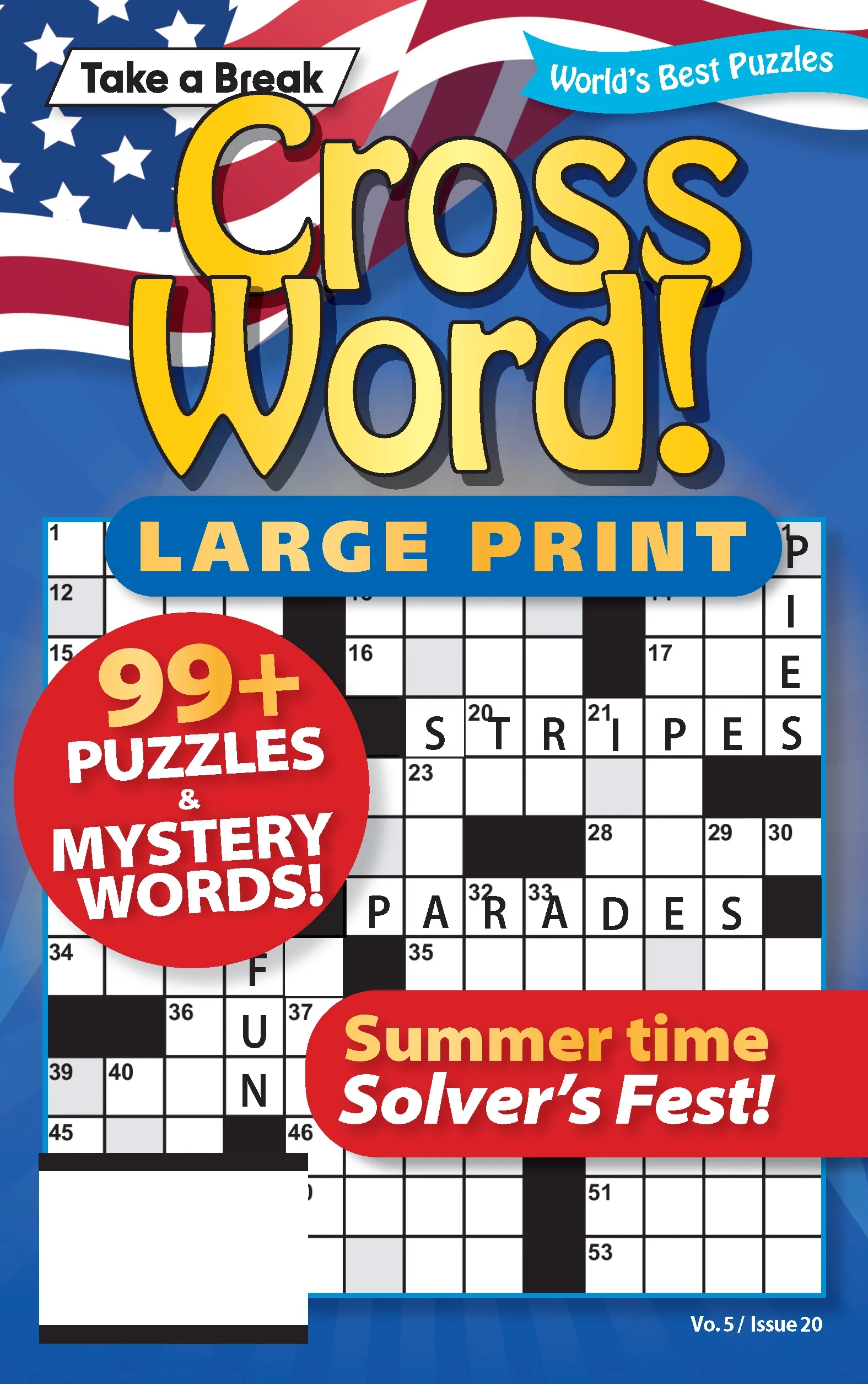 World s Best Cross Word Large Print Vo 5 Issue 20 99 Puzzles M Magazine Shop US World s Best Cross Word Large Print Vo 5 Issue 20 99 Puzzles M Magazine Shop US