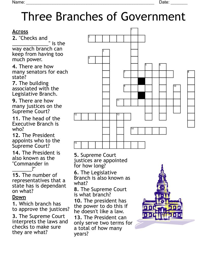 Year 7 Civics And Citizenship Crossword WordMint Year 7 Civics And Citizenship Crossword WordMint